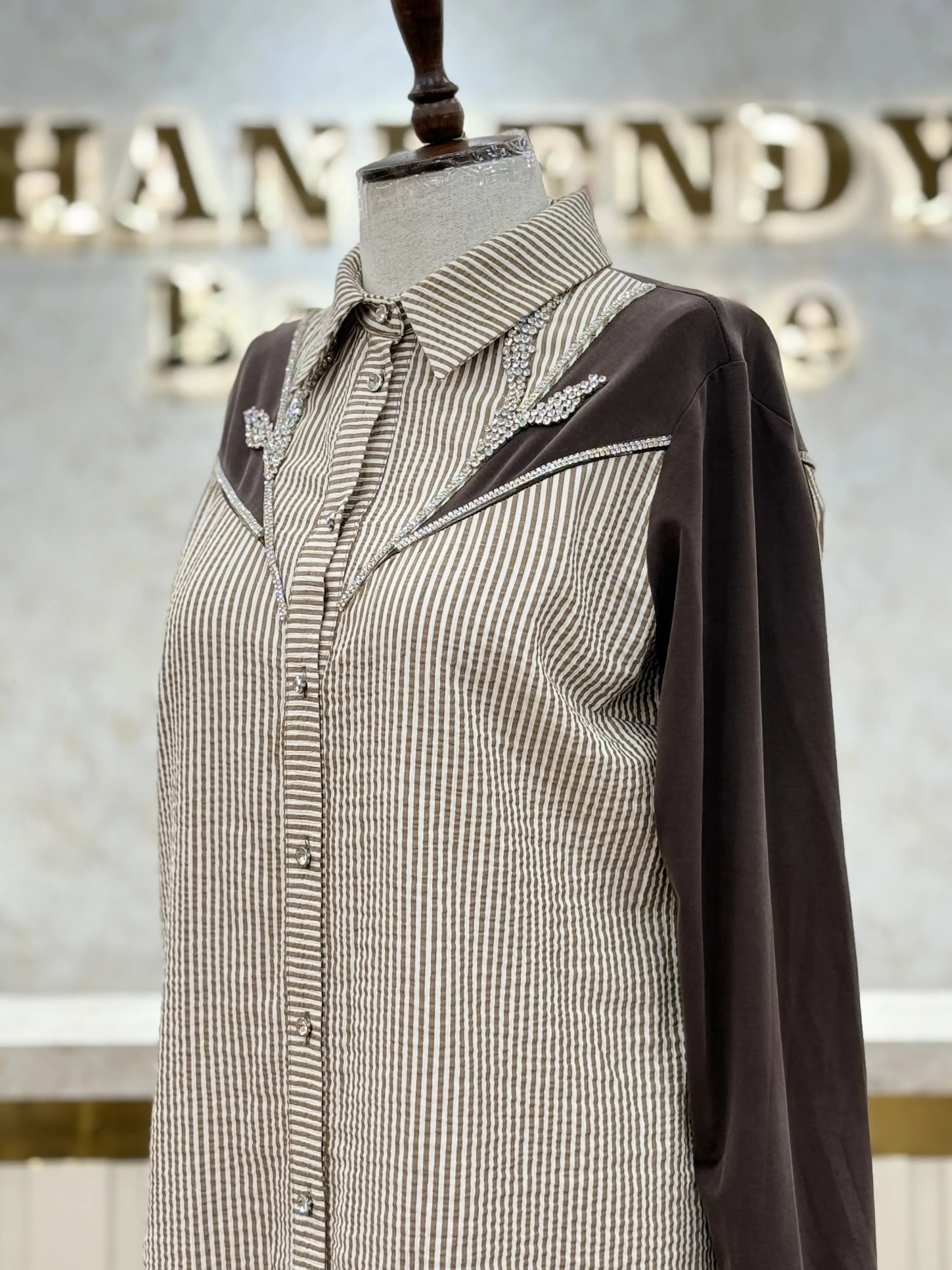 FUAT GÜRŞEN Kahve Renk Tunik