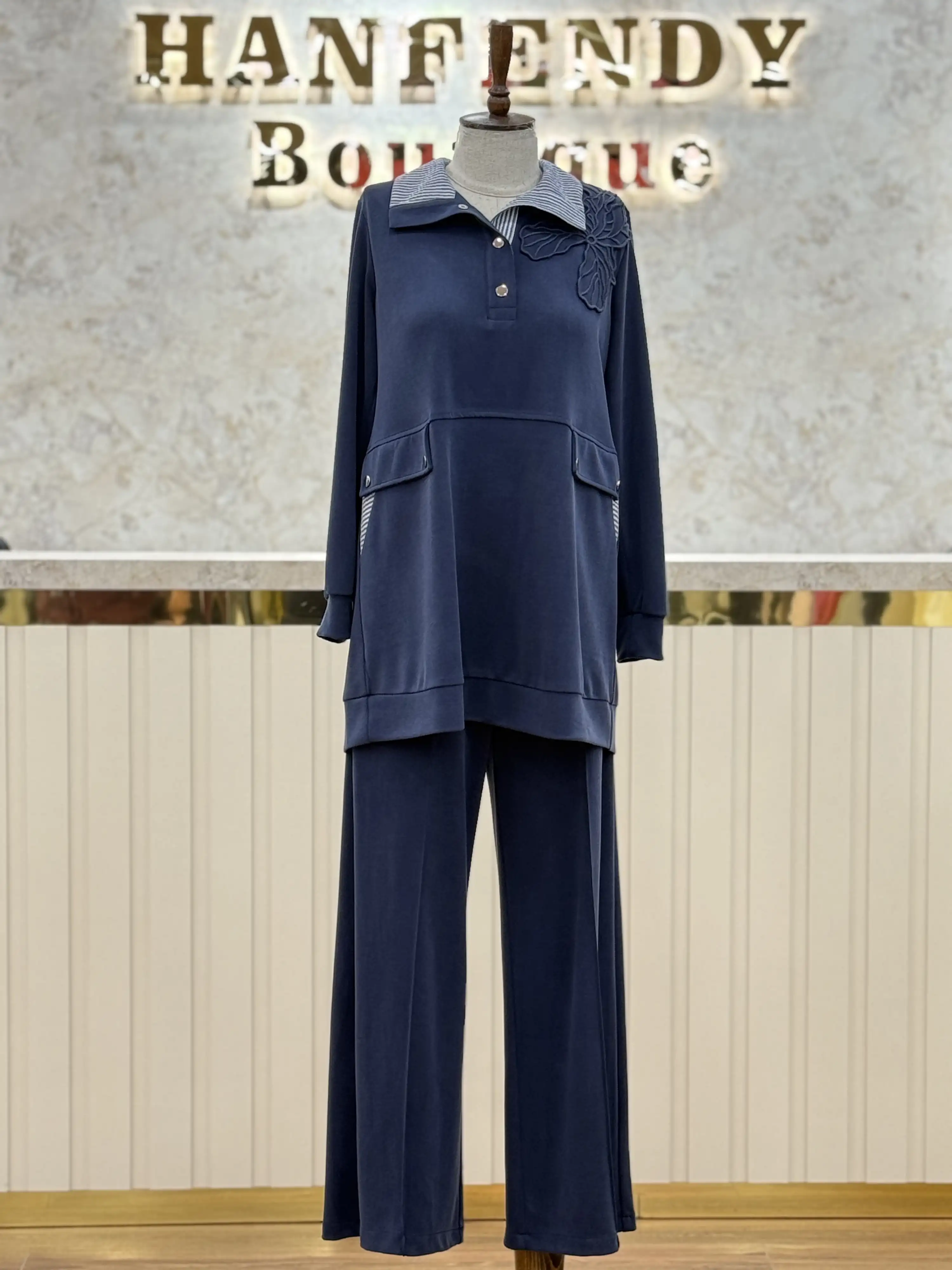 FUAT GÜRŞEN Lacivert Renk Takım