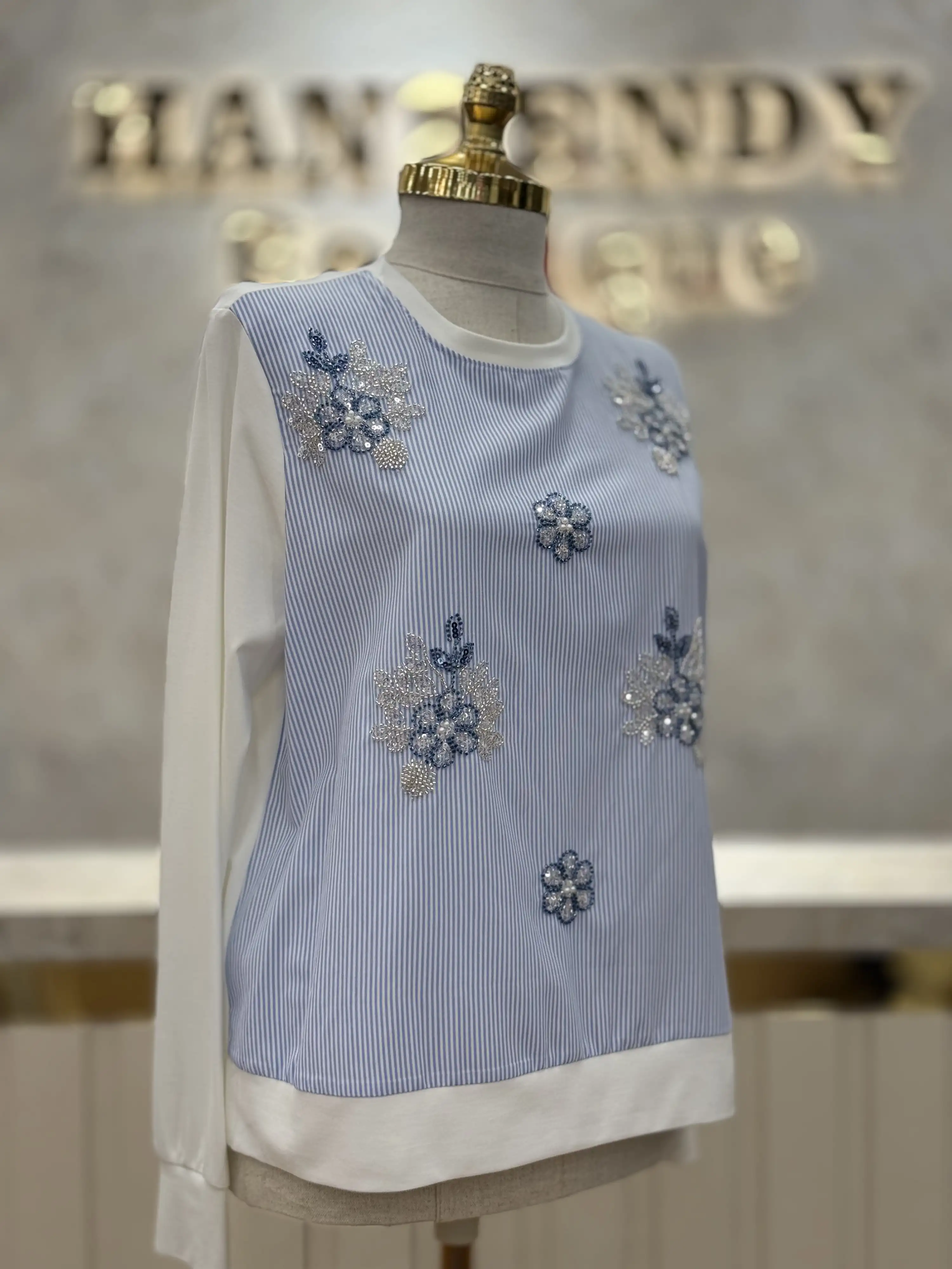 FUAT GÜRŞEN Bebe Mavi Renk Tunik