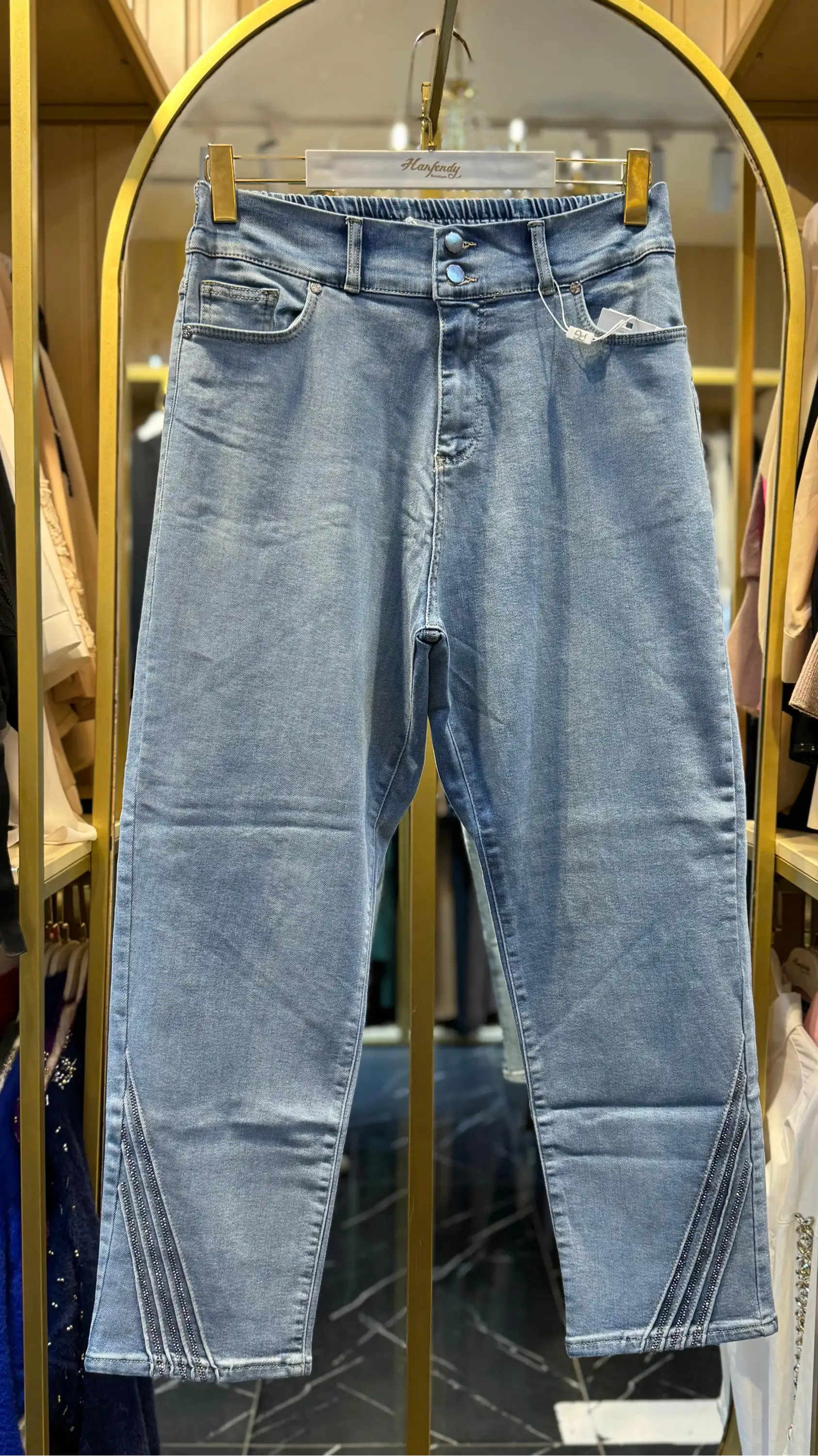 Fuat Gürşen İndigo Pantolon