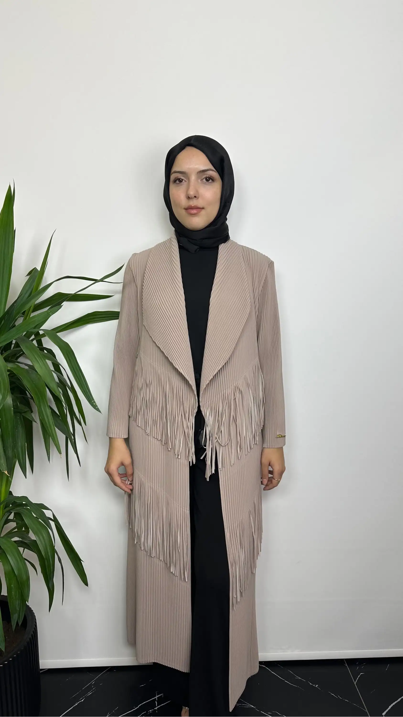 GHİSA Taş Renk Pardesü