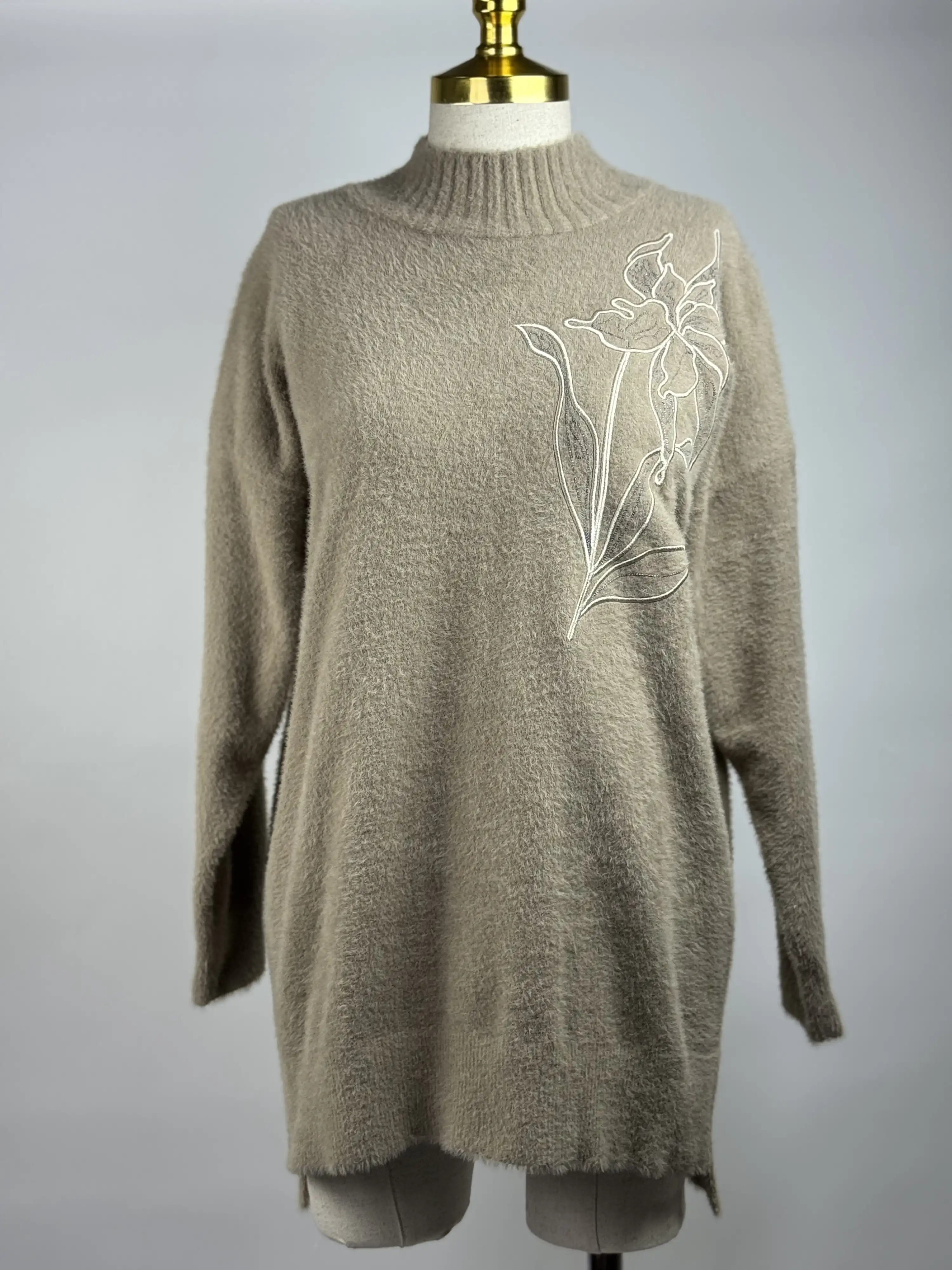 NUSS Bej Renk Angora Kazak