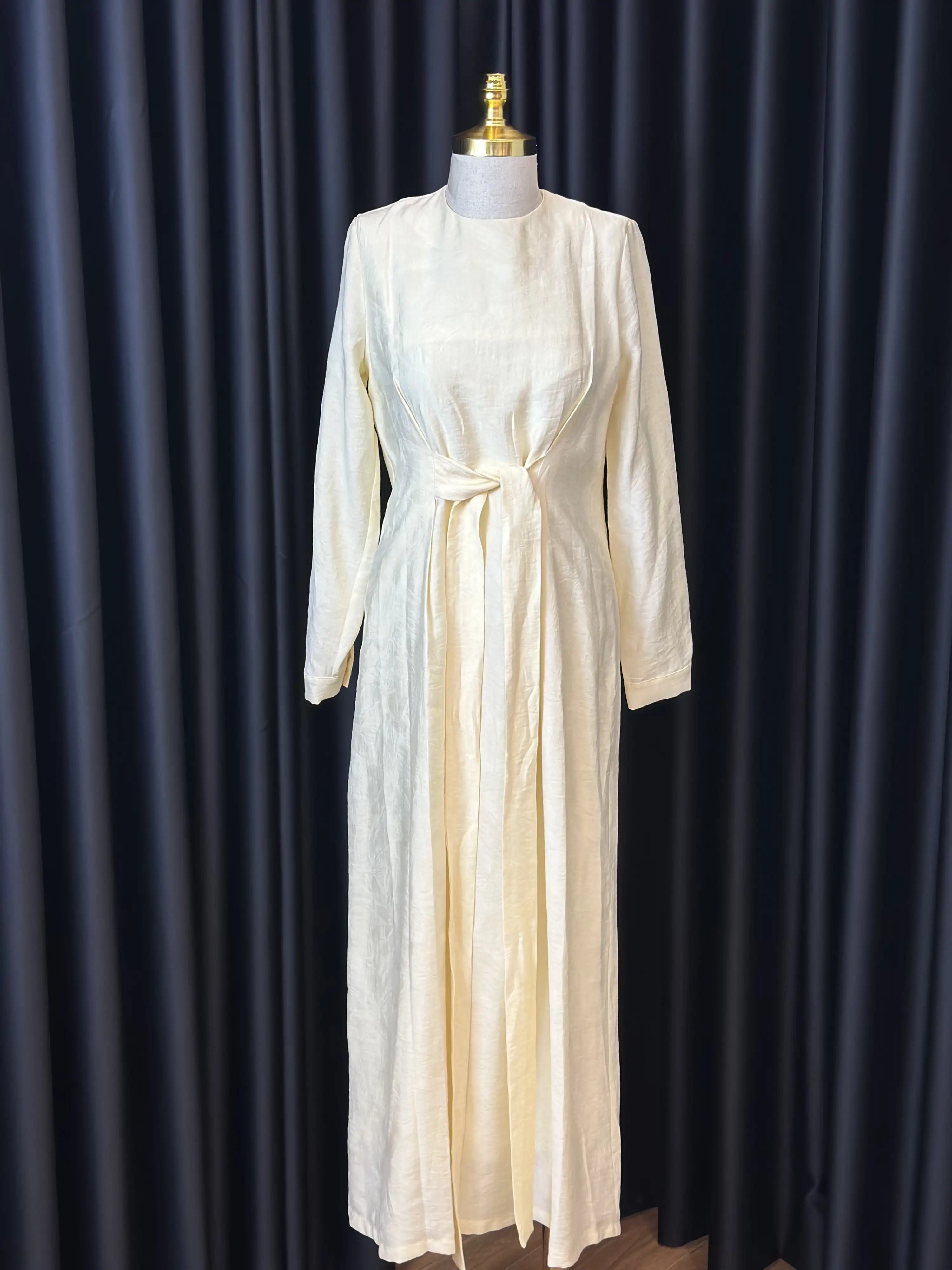 NUSS Ekru Renk Elbise