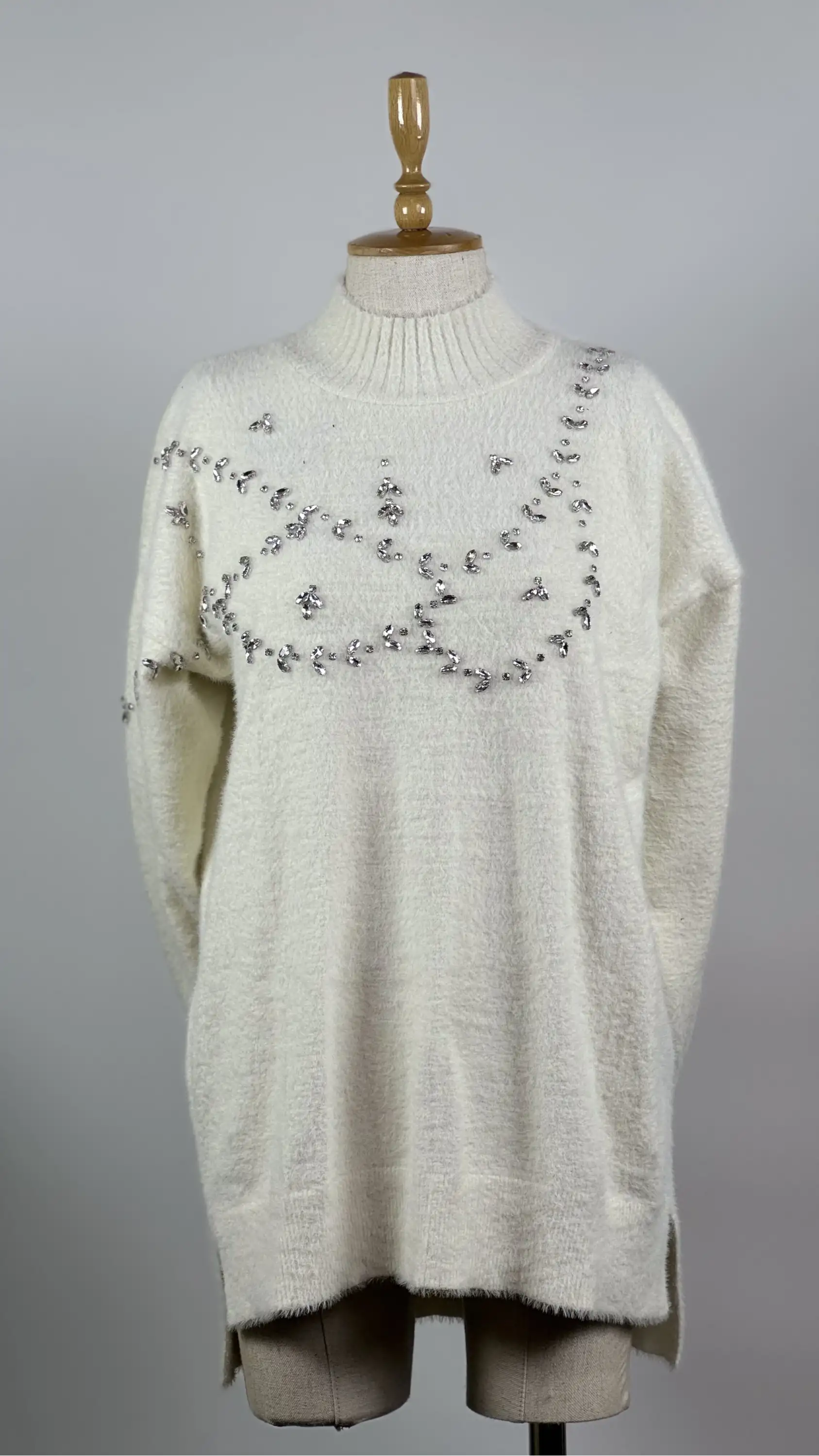 NUSS Ekru Renk Tunik