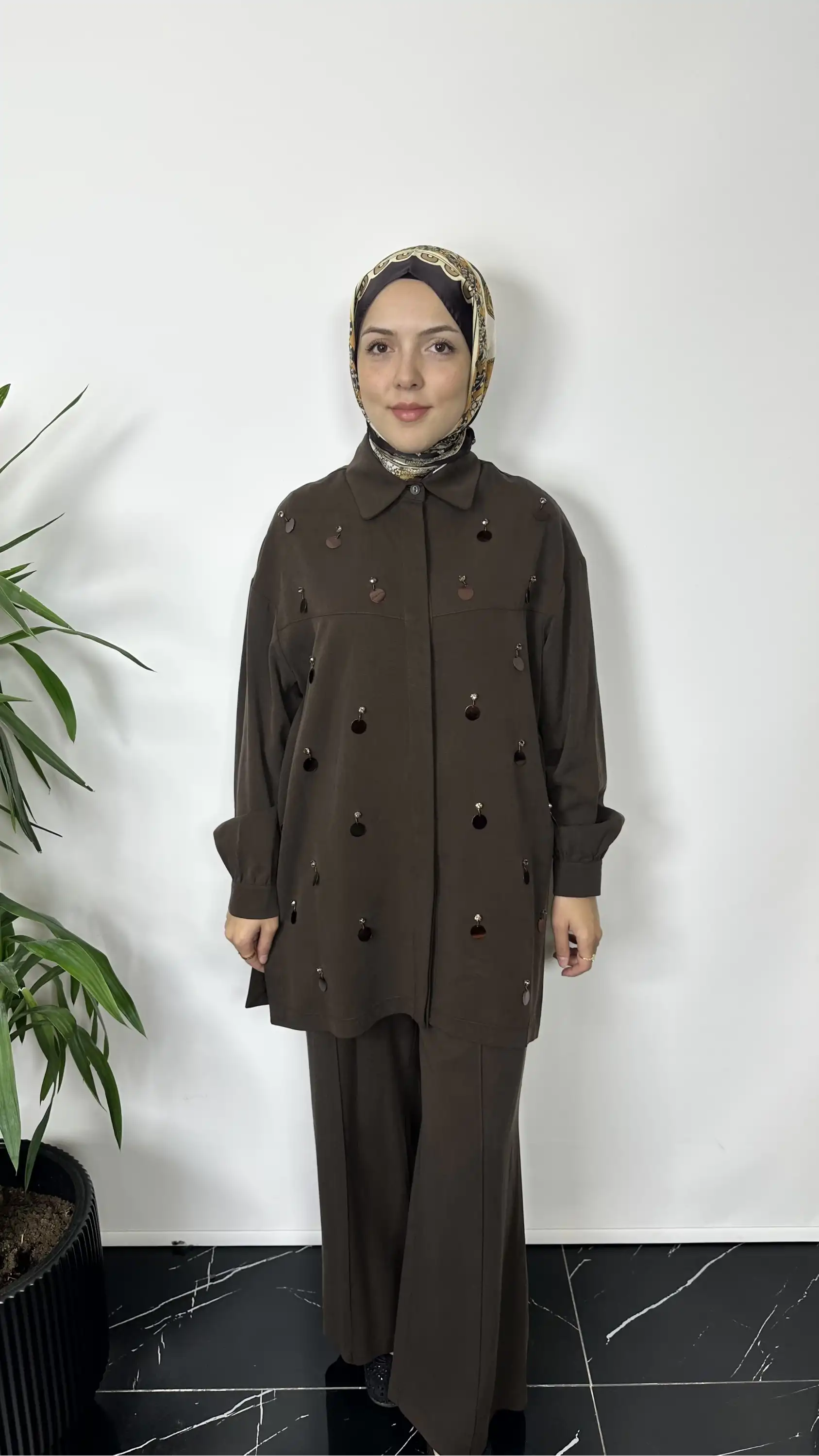 NUSS Kahve Renk Takım