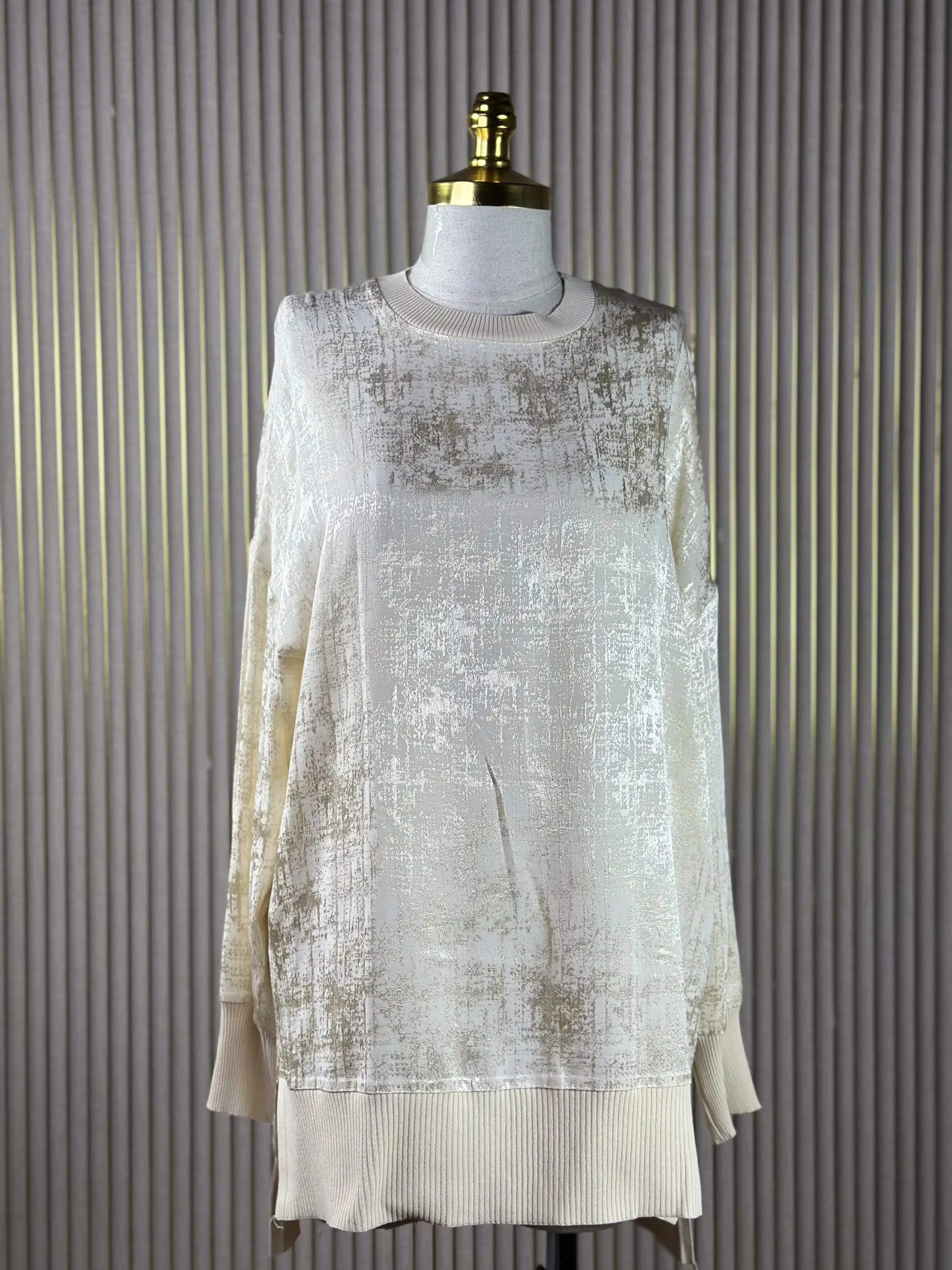 NUSS Krem Renk Tunik