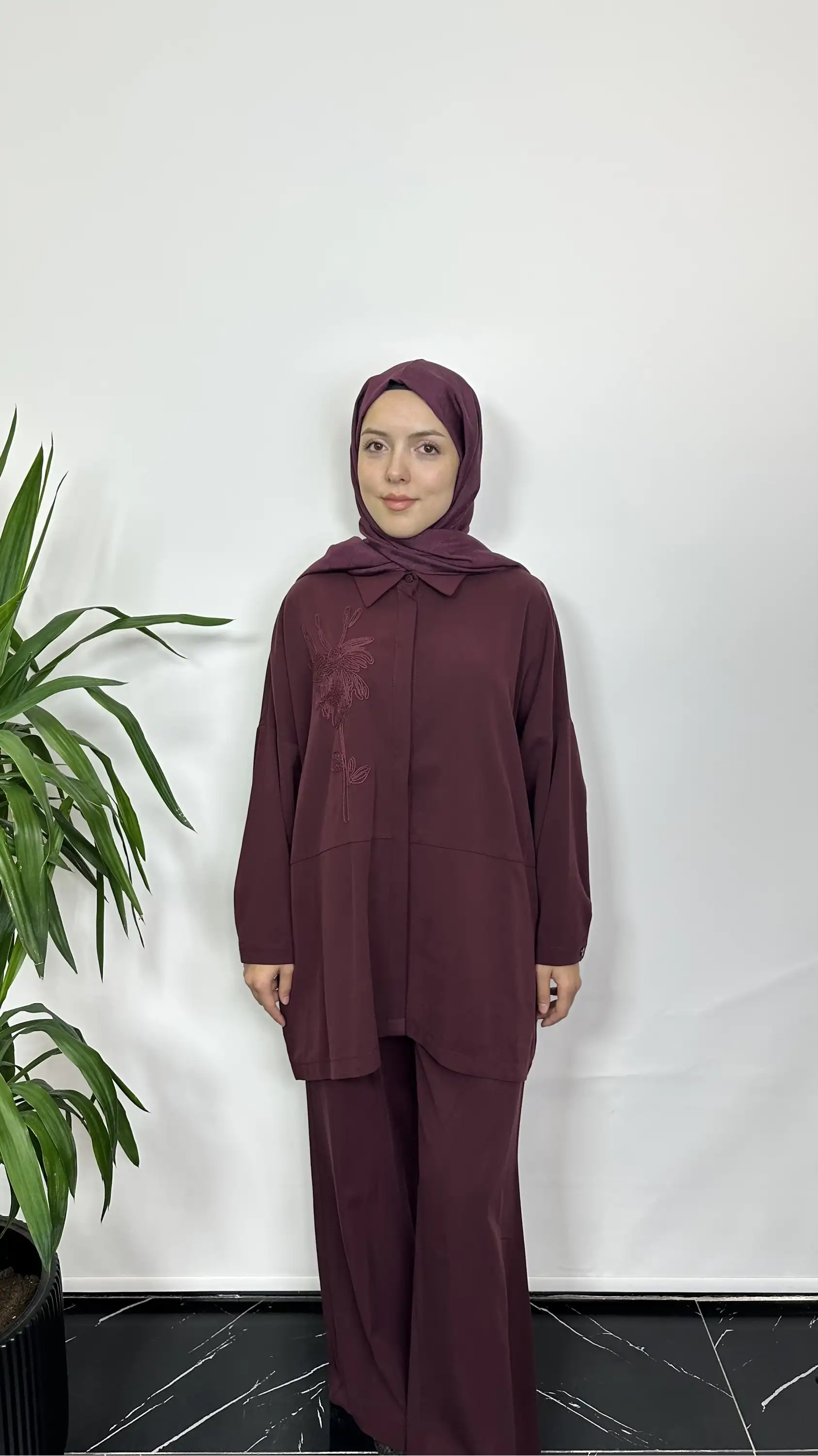 NUSS Mürdüm Renk Takım