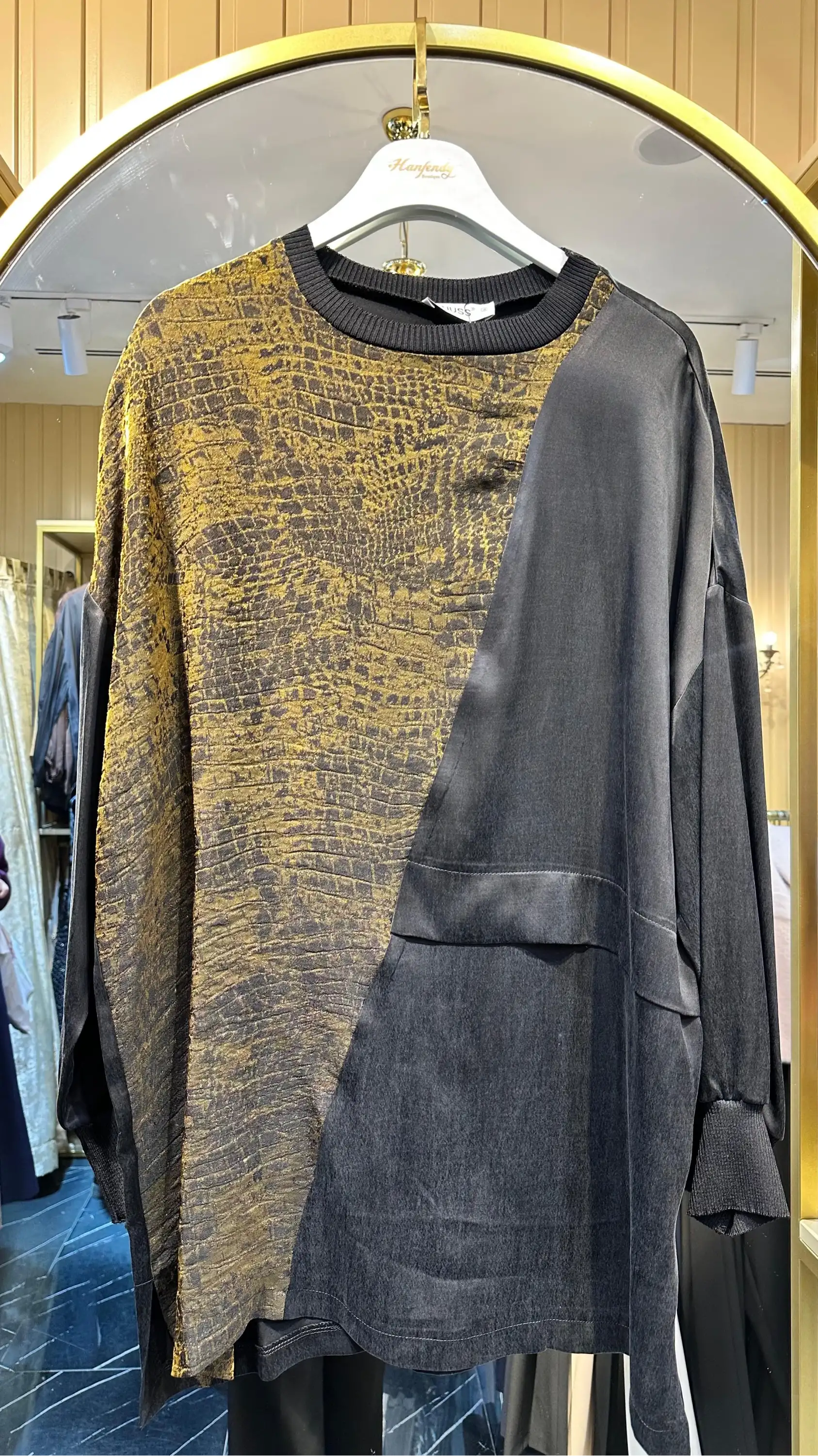 NUSS  Olive Renk Tunik