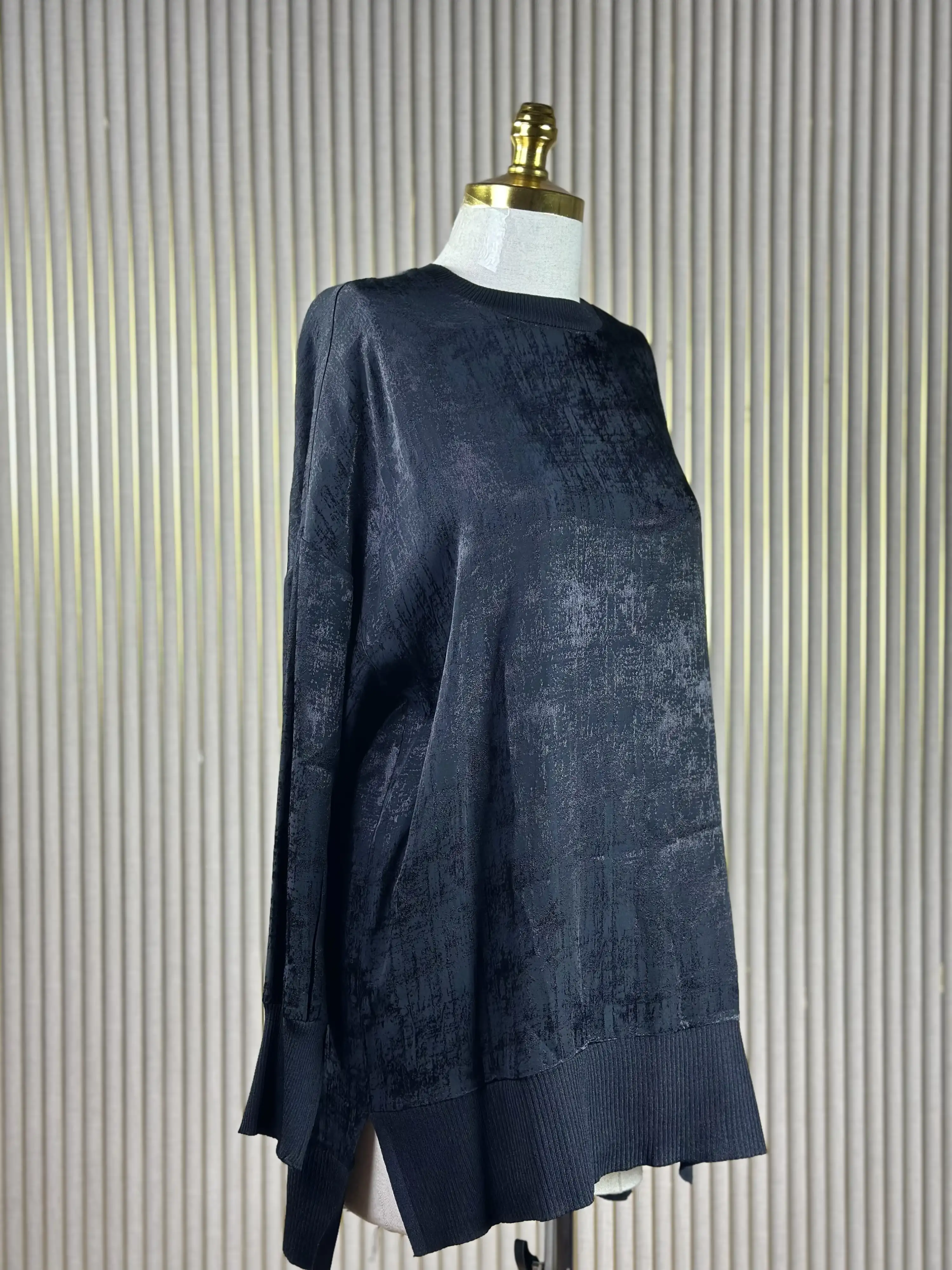 NUSS Siyah Renk Tunik