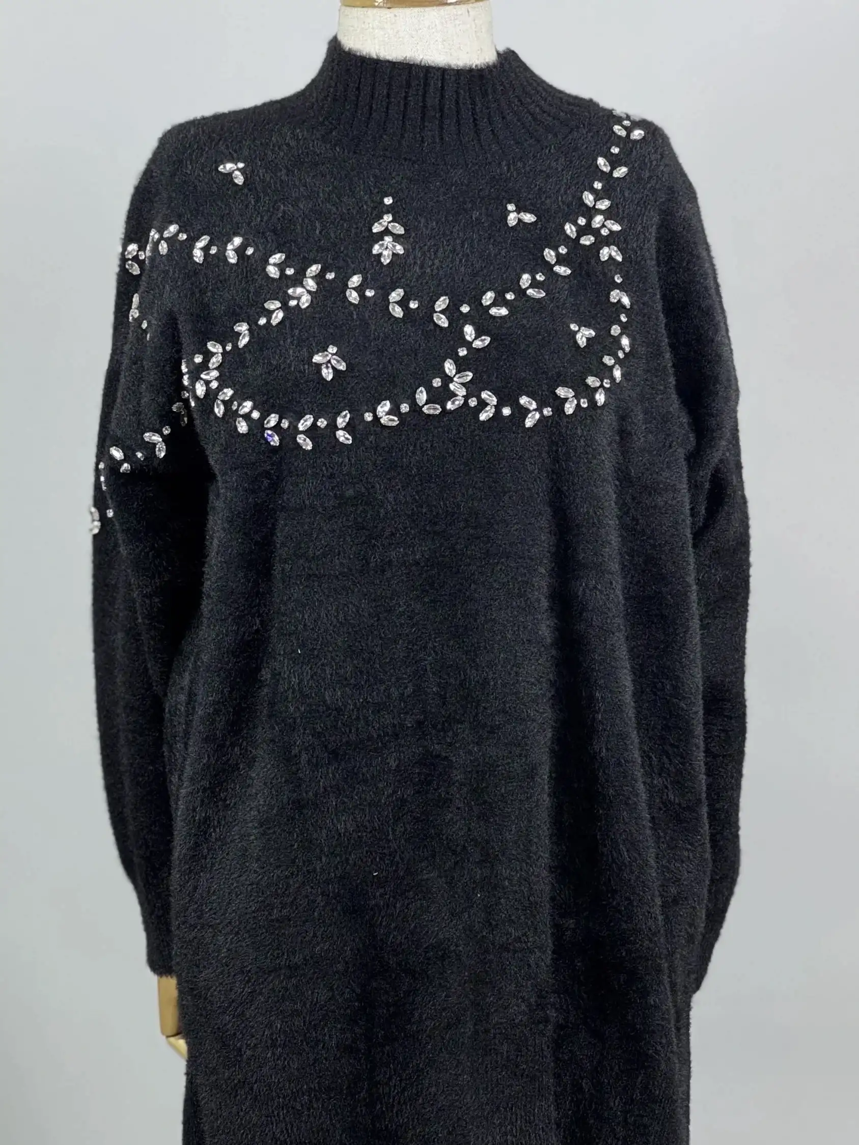 NUSS Siyah Renk Tunik