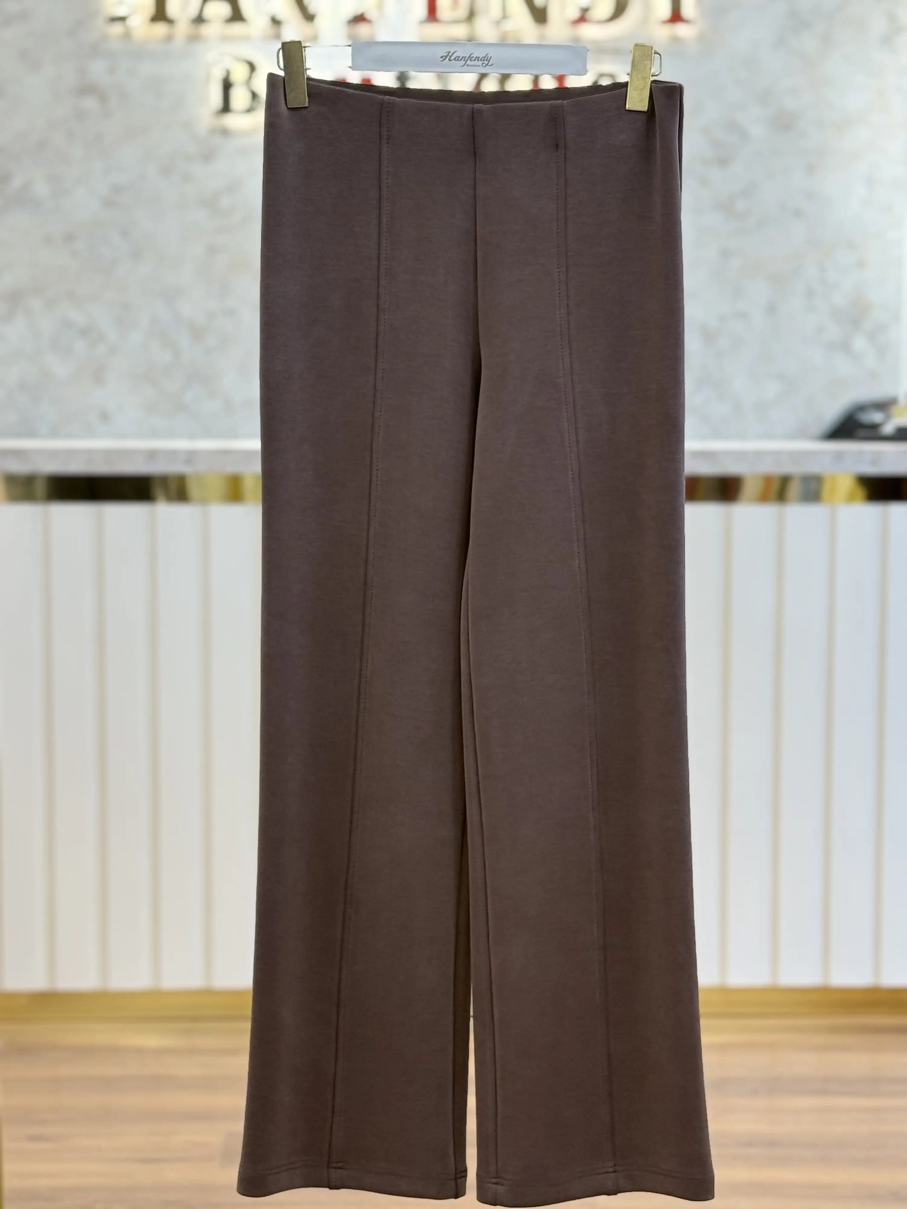 SENTEZ Kahve Renk Meri Rahat Pantolon