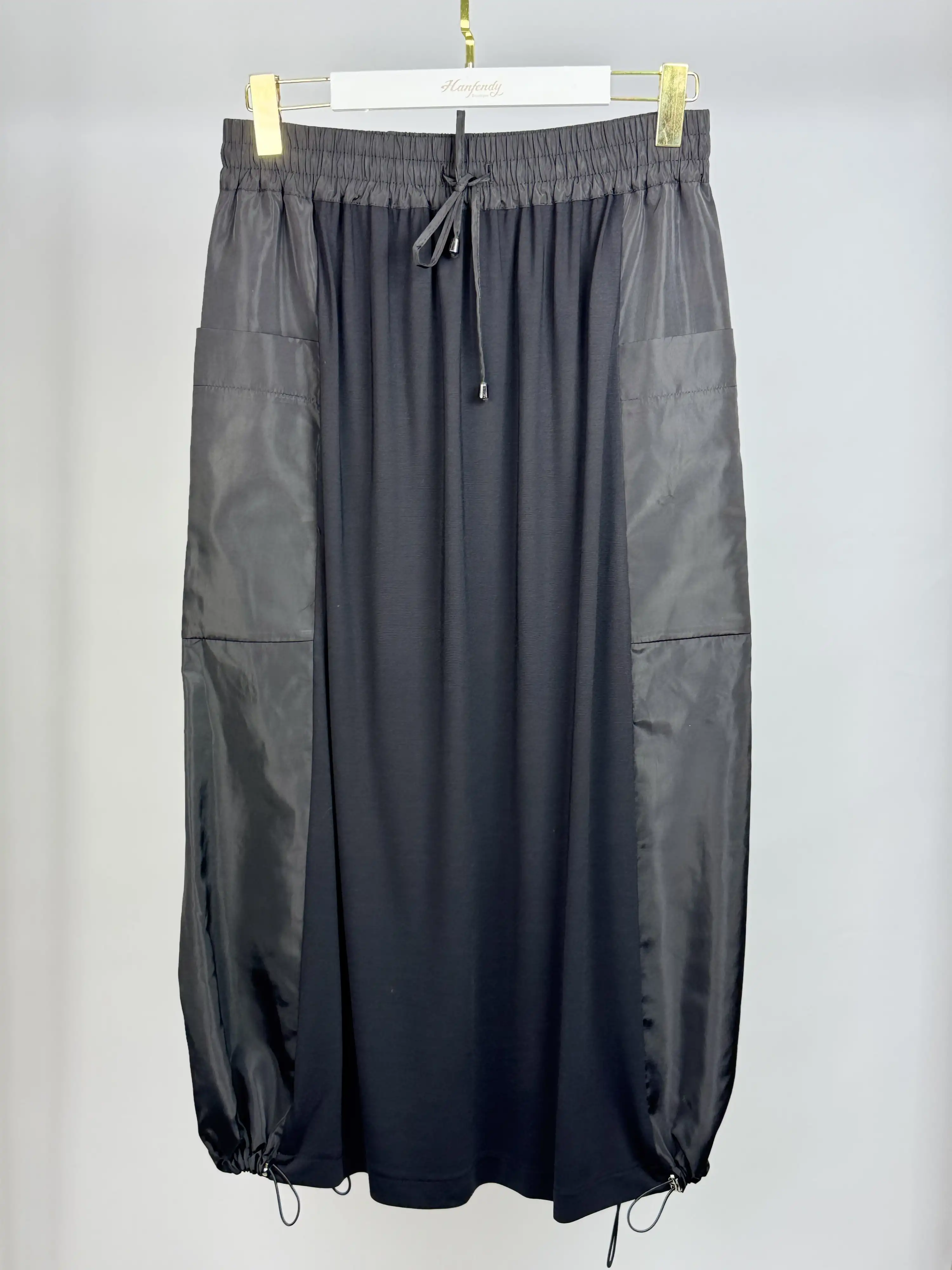 SENTEZ Siyah Renk Nuve Balon Etek