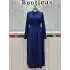 FUAT GÜRŞEN FG-25K4103-L Lacivert Renk Elbise