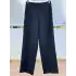 SENTEZ SZ-5578-S SİYAH PALAZZO GENİŞ PAÇA PANTOLON
