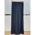 SENTEZ Siyah Renk Abelia Kısa Geniş Paça Pantolon