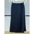 GHİSA Siyah Renk Saten Etek
