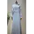 MİSSEMRAMİSS MS-25YC03E4788-E Ekru Renk Diamond Taşlı Elbise