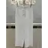 SENTEZ SZ-5618-E Ekru Renk Elegance Beli Lastikli Dar Paça Pantolon