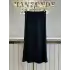 SENTEZ SZ-5456-L LACİVERT SOFT YANI ÇITÇITLI ETEK
