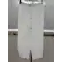 SENTEZ Beyaz Renk Paçası Kapsüllü Şalvar Pantolon