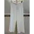 SENTEZ Ekru Renk Colmar Geniş Paça Pantolon