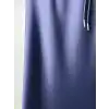 SENTEZ SZ-5457-LA Lacivert Renk Luna Saten Volanlı Etek