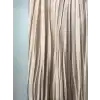 SENTEZ SZ-5443-T Taş Renk Saten Kırıştırma Etek