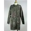 NUSS NS-26K7006-H Haki Renk Hırka