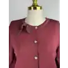GHİSA GH-26KOBHRK3215-B Bordo Renk Hırka
