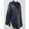 GHİSA GH-3610T4170B-S Siyah Renk Tunik