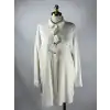 FUAT GÜRŞEN FG-25K4354-E Ekru Renk Tunik