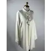 FUAT GÜRŞEN FG-25K4354-E Ekru Renk Tunik