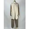 FUAT GÜRŞEN FG-25K4609-B Bej-Kahve Çift Renk Takım