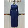 FUAT GÜRŞEN FG-25K4103-L Lacivert Renk Elbise
