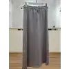 SENTEZ SZ-5456-G GRİ SOFT YANI ÇITÇITLI ETEK