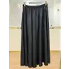 GHİSA GH-26KGSETK5383-S Siyah Renk Deri Etek