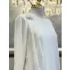 FUAT GÜRŞEN FG-26Y5340-E Ekru Renk Tunik