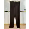 SENTEZ SZ-5616-K Kahve Renk Elisse Büyük Beden Pantolon