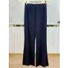 SENTEZ SZ-5517-L LACİVERT PANEGA ÖRME İSPANYOL PAÇA PANTOLON