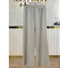 SENTEZ SZ-5581-T Taş Renk Berlin Yanı Nervürlü Geniş Paça Pantolon