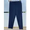SENTEZ SZ-5606-L Lacivert Renk Narina Büyük Beden Pantolon