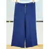 SENTEZ SZ-5565-L LACİVERT QUEEN KISA GENİŞ PAÇA PANTOLON
