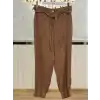 SENTEZ SZ-5637-C Camel Renk Sidney Önü Arkası Nevlülü Pantolon