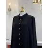 GHİSA Siyah Renk Ferace