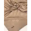 AKER AKER-1070500-932-K Sütlü Kahve Renk Aker Monogram Şal