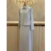 FUAT GÜRŞEN Bebe Mavi Renk Etekli Takım