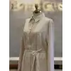 FUAT GÜRŞEN Bej Renk Elbise