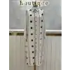 FUAT GÜRŞEN Siyah Desenli Keten Tunik