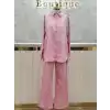 GHİSA Pembe Renk Kot Takım