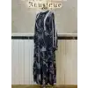 GHİSA GH-4710E4499-S Siyah Renk Elbise